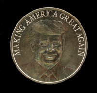 Donald Trump 1oz .999 Fine Silver Bullion Round at PristineAuction.com