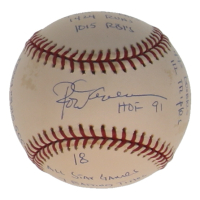 Rod Carew Signed OML Baseball with Multiple Career Stat Inscriptions (JSA) at PristineAuction.com