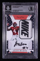 Jalen Milroe Signed Custom Trading Card #1/1 (Beckett | Auto Grade 10) at PristineAuction.com