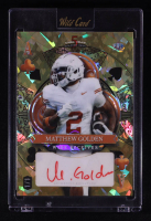 Matthew Golden 2024 Wild Card 5 Card Draw Stacked Deck Autographs Gold Crystal #SDHCMGA RC #1/1 at PristineAuction.com