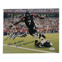Michael Vick Signed Falcons 8x10 Photo Inscribed "The Michael Vick Experience!" (JSA) at PristineAuction.com