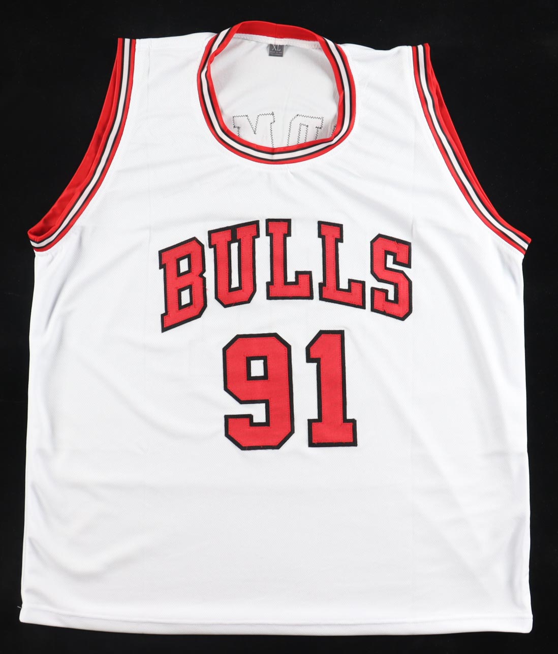 Dennis Rodman Signed Jersey (JSA) at PristineAuction.com Dennis Rodman Signed Jersey (JSA) at PristineAuction.com