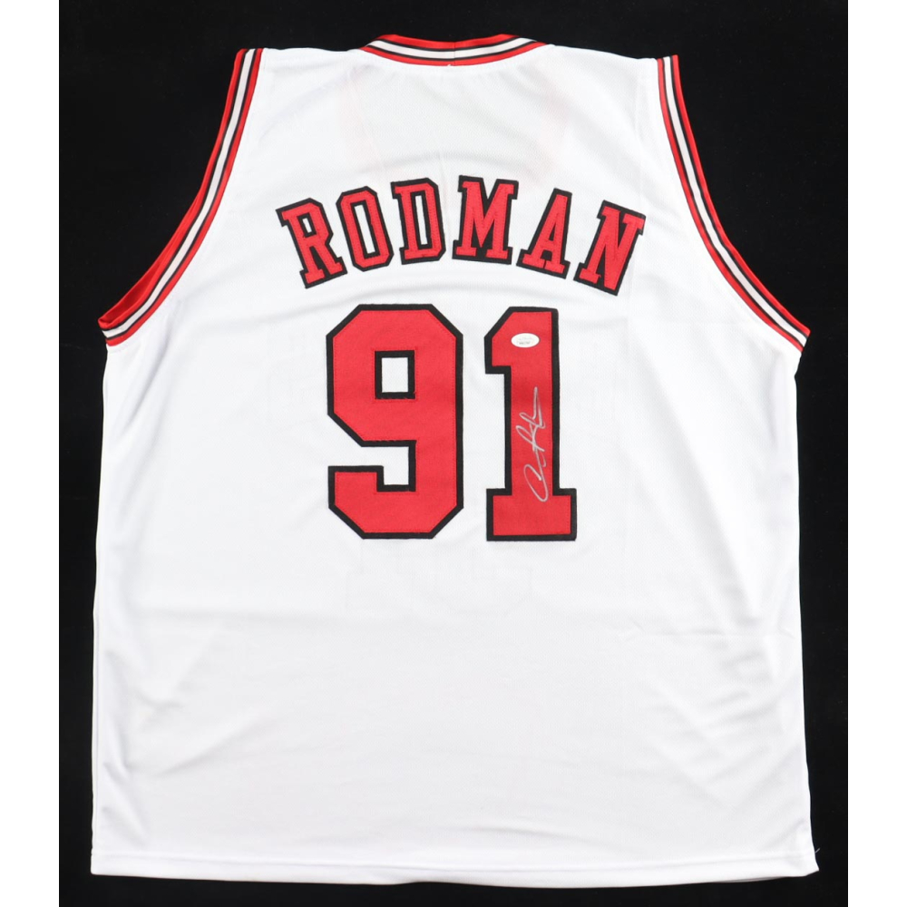 Dennis Rodman Signed Jersey (JSA) at PristineAuction.com