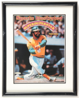 Reggie Jackson Signed 1974 "Sports Illustrated" Custom Framed Magazine Display (UDA) at PristineAuction.com
