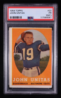 John Unitas 1958 Topps #22 (PSA 1) at PristineAuction.com