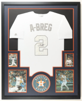 Alex Bregman Signed Astros Custom Framed Authentic Majestic Jersey Display (JSA) at PristineAuction.com