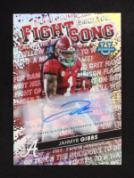 Jahmyr Gibbs 2022 Bowman's Best University Fight Song Autographs #FS20 RC #59/99 at PristineAuction.com
