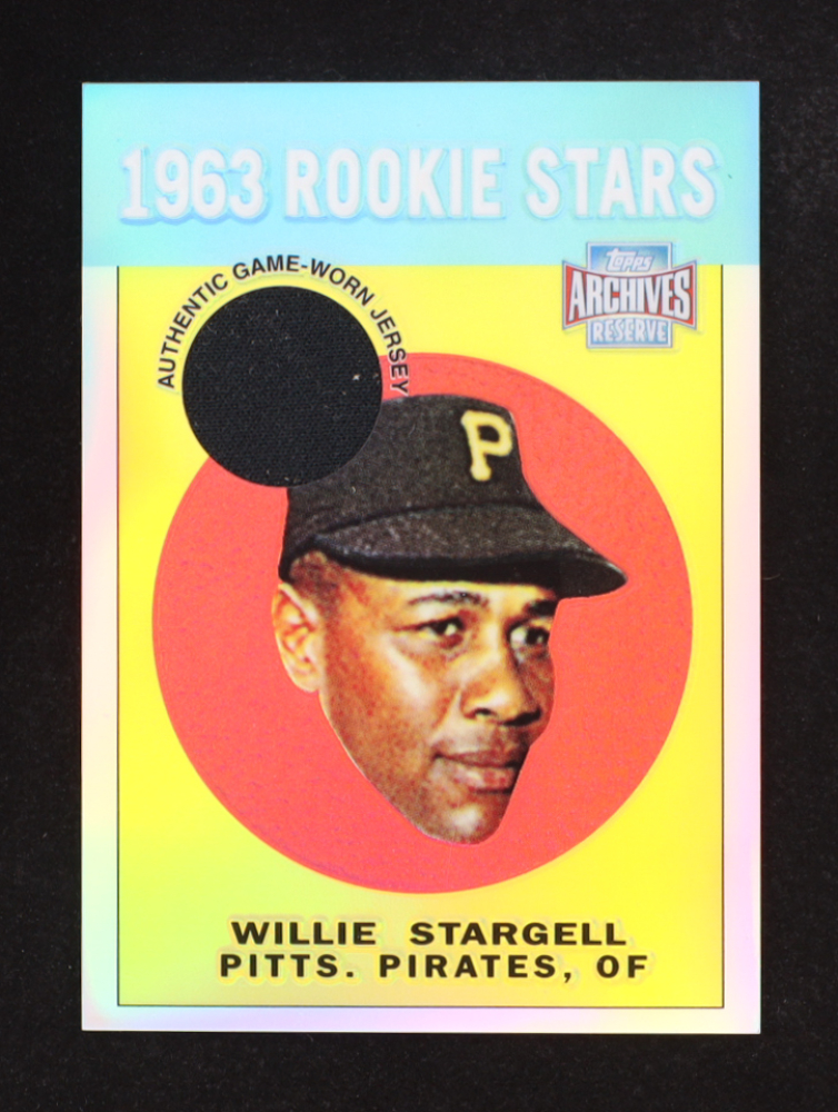 Willie Stargell 2001 Topps Archives Reserve Rookie Reprint Relics #ARR8 JSY