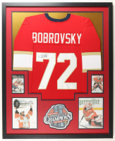 Sergei Bobrovsky Signed Custom Framed Jersey Display (JSA) at PristineAuction.com