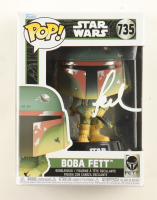 Temuera Morrison Signed "Star Wars" #735 Boba Fett Funko Pop! Bobble-Head Vinyl Figure (PSA) at PristineAuction.com
