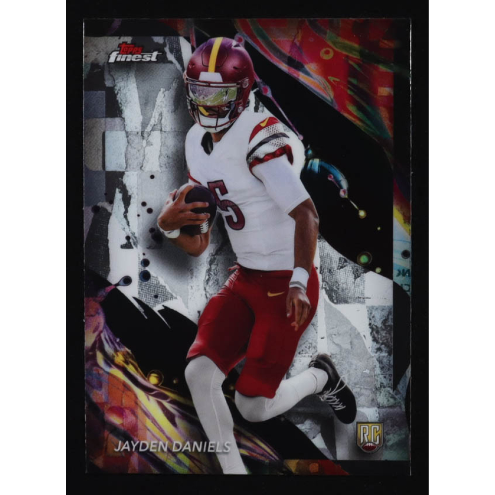 Jayden Daniels 2024 Finest #167 RC at PristineAuction.com