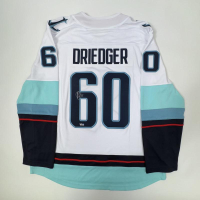 Chris Driedger Signed Kraken Fanatics Authentic Jersey (Fanatics) at PristineAuction.com