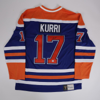 Jari Kurri Signed Oilers Fanatics Authentic Jersey (AJ's Sports World) at PristineAuction.com
