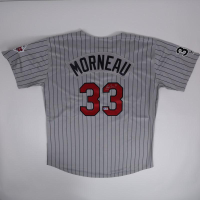 Justin Morneau Signed Twins Majestic Authentic Jersey (Beckett) at PristineAuction.com