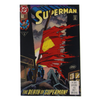1993 "Superman" Issue #75 DC Comic Book at PristineAuction.com