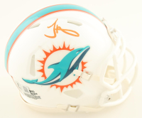 Tyreek Hill Signed Dolphins Speed Mini Helmet (Beckett) at PristineAuction.com