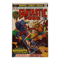 1974 "The Fantastic Four" Issue #142 Marvel Comic Book at PristineAuction.com