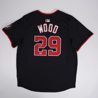 James Wood Signed Nationals Nike Authentic Jersey (Beckett) at PristineAuction.com