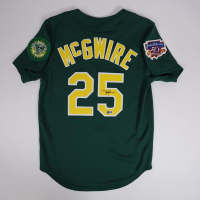 Mark McGwire Signed Athletics Mitchell & Ness Authentic Jersey (Beckett) at PristineAuction.com