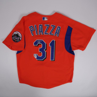 Mike Piazza Signed Mets Mitchell & Ness Replica Jersey (Fanatics & MLB) at PristineAuction.com