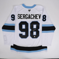 Mikhail Sergachev Signed Utah Hockey Club Fanatics Authentic Jersey (AJ's Sports World) at PristineAuction.com