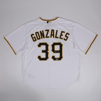 Nick Gonzales Signed Pirates Nike Authentic Jersey (TSE) at PristineAuction.com