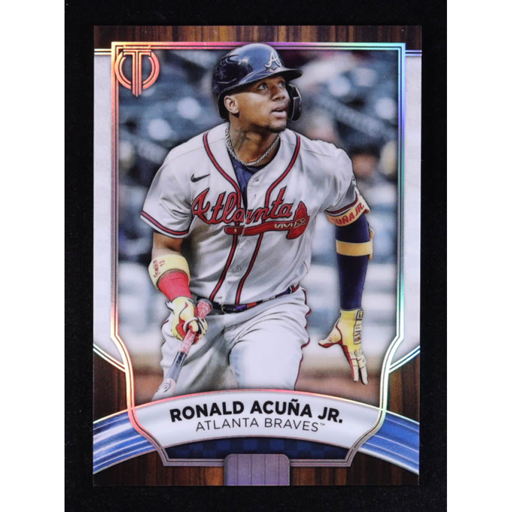 Ronald Acuna Jr. 2022 Topps Tribute #47 at PristineAuction.com