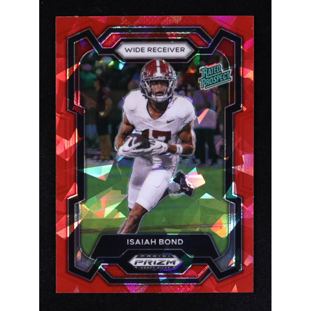 Isaiah Bond 2024 Panini Prizm Draft Picks Prizms Red Ice #184 RC at PristineAuction.com