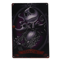 Chris Sarandon Signed "Nightmare Before Christmas" 8x12 Metal Poster Inscribed "Jack" (JSA) at PristineAuction.com