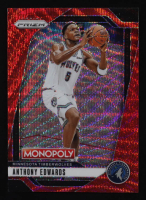 Anthony Edwards 2024-25 Panini Prizm Monopoly Red #88 at PristineAuction.com