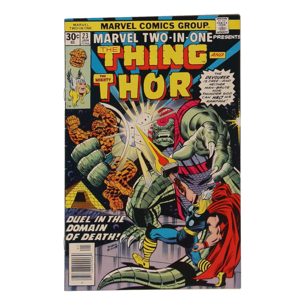 1977 "Marvel Two-In-One" Issue #23 Marvel Comic Book at PristineAuction.com