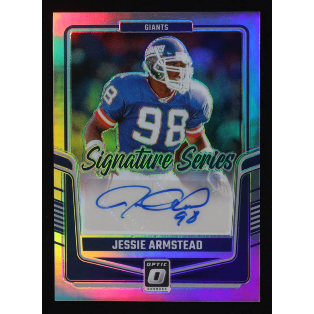 Jessie Armstead 2024 Donruss Optic Signature Series Holo #18 at PristineAuction.com