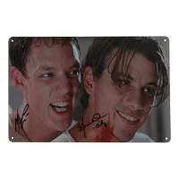 Matthew Lillard & Skeet Ulrich Signed "Scream" 8x12 Metal Poster Inscribed "Billy" (JSA) at PristineAuction.com