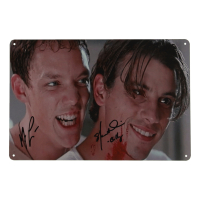 Matthew Lillard & Skeet Ulrich Signed "Scream" 8x12 Metal Poster Inscribed "Billy" (JSA) at PristineAuction.com