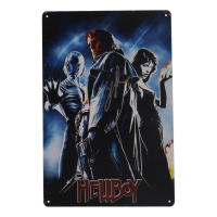 Ron Perlman Signed "Hellboy" 8x12 Metal Poster (JSA) at PristineAuction.com