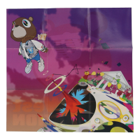 Kanye West Signed "Graduation" 14x14 Poster (PSA) at PristineAuction.com
