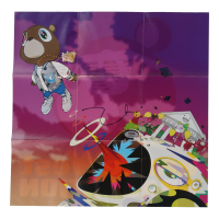 Kanye West Signed "Graduation" 14x14 Poster (PSA) at PristineAuction.com