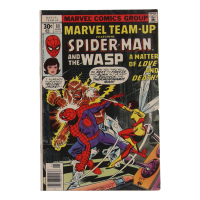 1977 "Marvel Team-Up" Issue #60 Marvel Comic Book at PristineAuction.com