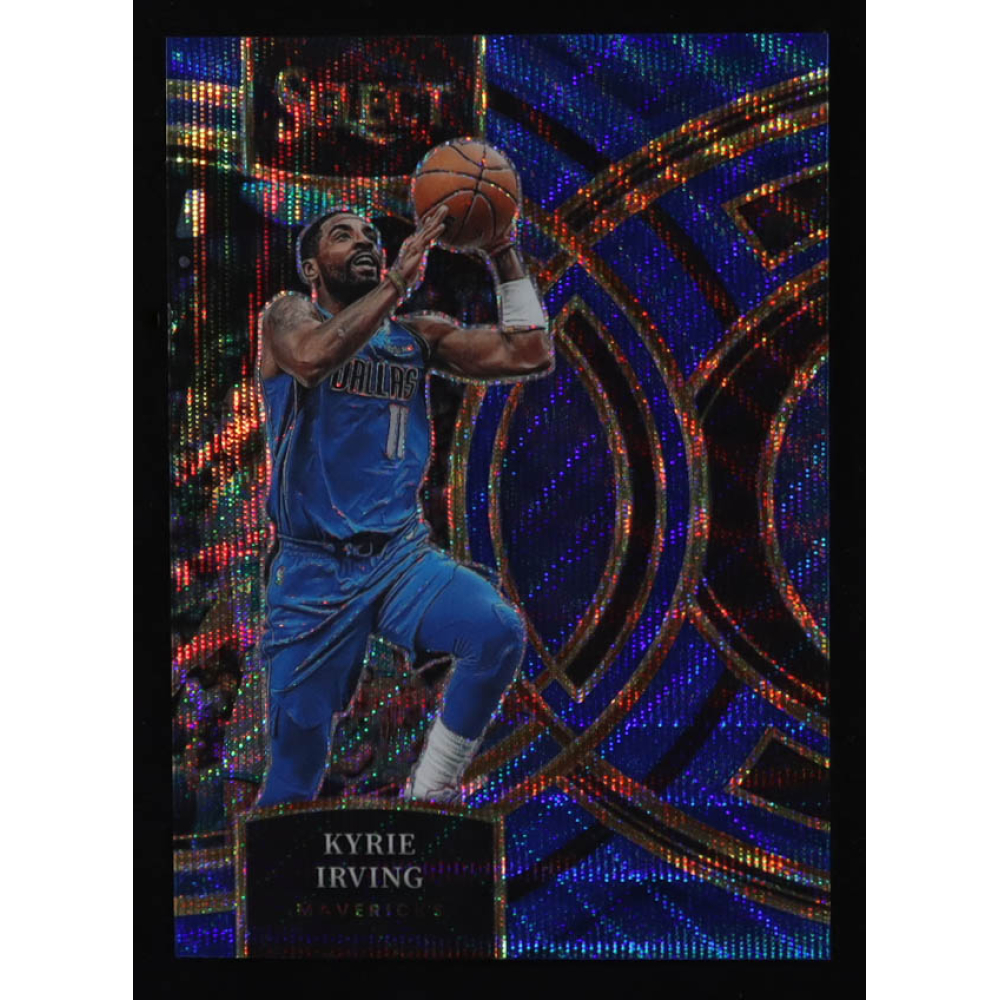 Kyrie Irving 2023-24 Select Prizms Blue Wave #180 #63/75 at PristineAuction.com