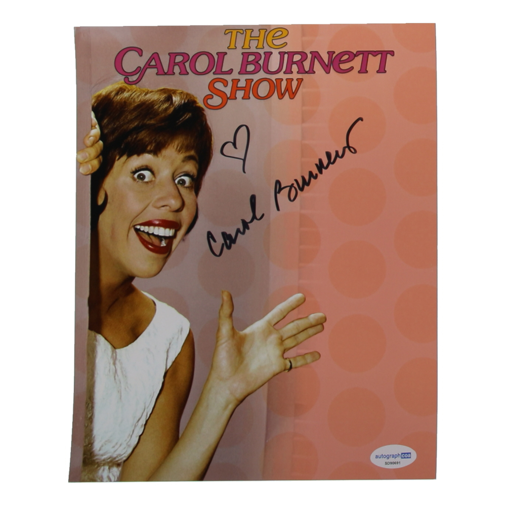 Carol Burnett Signed "The Carol Burnett Show" 8x10 Photo (ACOA) at PristineAuction.com