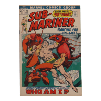 1972 "Sub-Mariner" Issue #50 Marvel Comic Book at PristineAuction.com