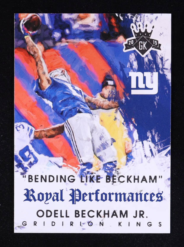 Odell Beckham Jr. 2015 Gridiron Kings Royal Performances #19 at PristineAuction.com Odell Beckham Jr. 2015 Gridiron Kings Royal Performances #19 at PristineAuction.com