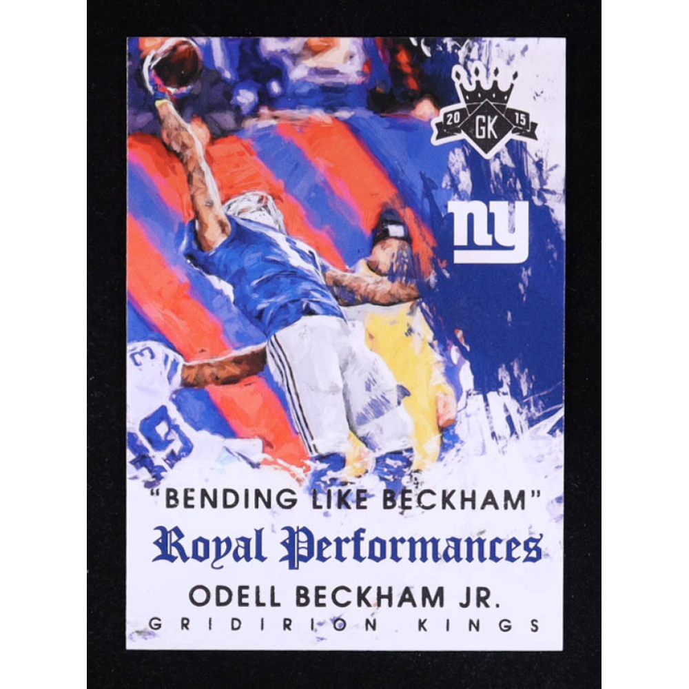 Odell Beckham Jr. 2015 Gridiron Kings Royal Performances #19 at PristineAuction.com