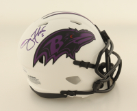 Joe Flacco Signed Ravens Lunar Eclipse Alternate Speed Mini Helmet (JSA) at PristineAuction.com