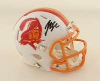 John Lynch Signed Buccaneers Throwback Alternate Speed Mini Helmet (Beckett) at PristineAuction.com