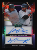 David Ortiz/Manny Ramirez 2025 Leaf Metal Dual Autographs #DA20 #1/1 at PristineAuction.com