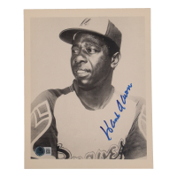 Hank Aaron Signed Braves 8x10 Photo (Beckett) at PristineAuction.com