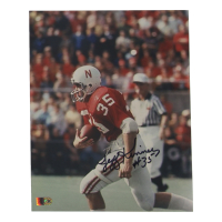 Jeff Kinney Signed Nebraska Cornhuskers 8x10 Photo (AIV) at PristineAuction.com