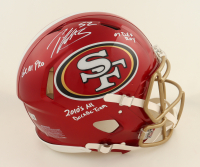 Patrick Willis Signed 49ers Full-Size Authentic On-Field Flash Alternate Speed Helmet Inscribed "6X All Pro", "2010's All Decade Team" & "07 DEF ROY" (Beckett) at PristineAuction.com