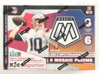 2022 Panini Mosaic Football Blaster Box with (6) Packs at PristineAuction.com